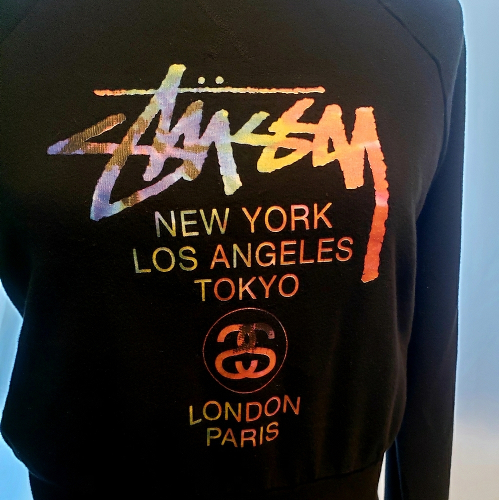 Vintage stussy world tour sweatshirt